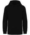 NS404 Native Spirit Kids Hooded Sweatshirt Black colour image